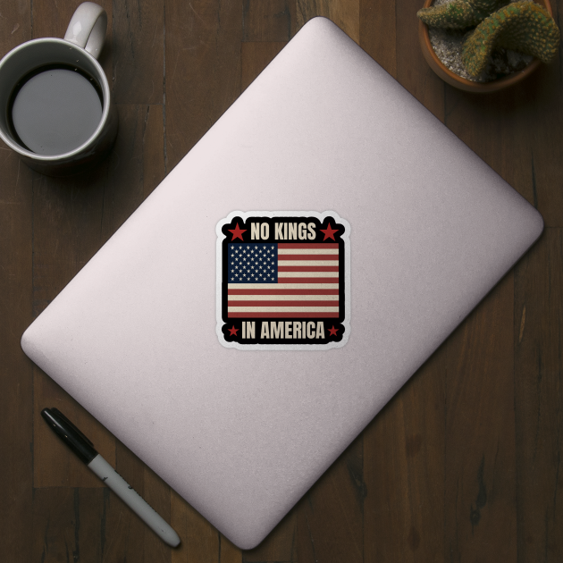 No-kings-in-america by Creatifly Graphic Tees